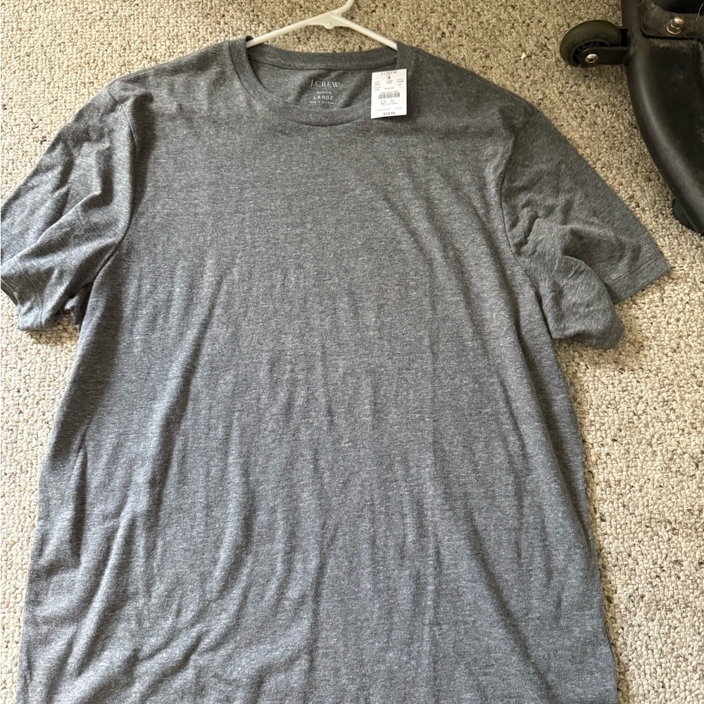 J. Crew Classic Gray Short Sleeve Tee